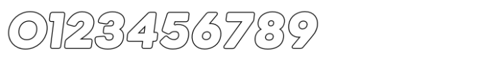 Jumbodron Bold Outline Italic Font OTHER CHARS