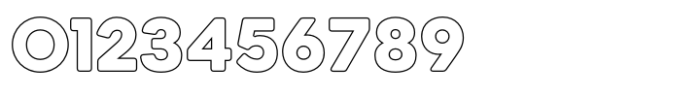Jumbodron Semi Bold Outline Font OTHER CHARS
