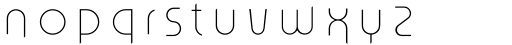 Jumbox Line Font LOWERCASE