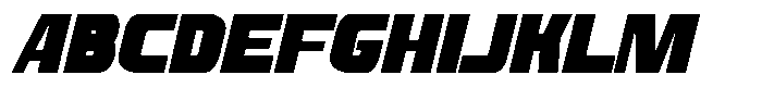 Jump Higher Font UPPERCASE