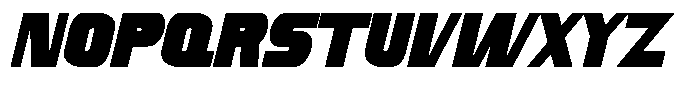 Jump Higher Font UPPERCASE