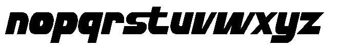 Jump Higher Font LOWERCASE