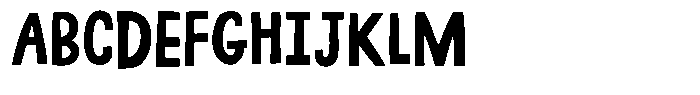 Jump with me Regular Font UPPERCASE
