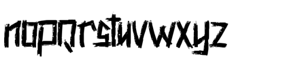 Jumper Game Font LOWERCASE