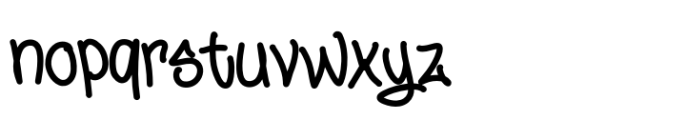 Jumpis Graffiti Regular Font LOWERCASE