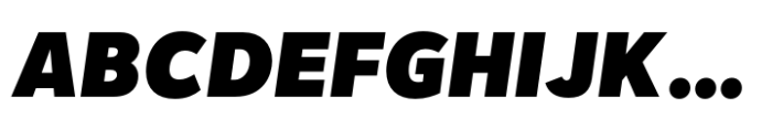 June Pro Heavy Italic Font