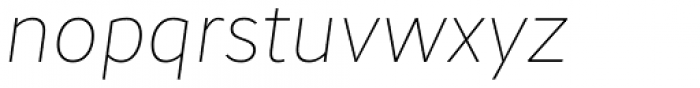 June Variable Italic Font LOWERCASE