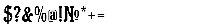 Jungbrunn Font OTHER CHARS