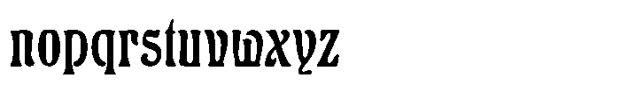 Jungbrunn Font LOWERCASE