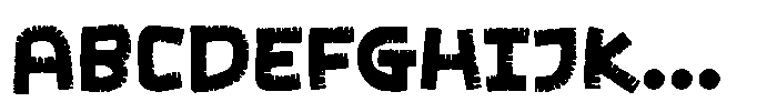 Jungle Fury Font UPPERCASE