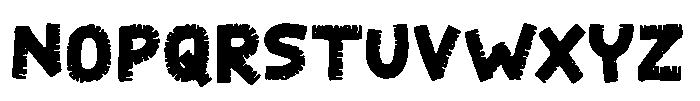 Jungle Fury Font UPPERCASE