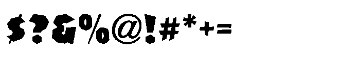 Jungle Safari JNL Regular Font OTHER CHARS