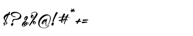 Junglend Regular Font OTHER CHARS