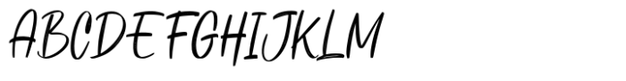 Junglewood Script Italic Font UPPERCASE