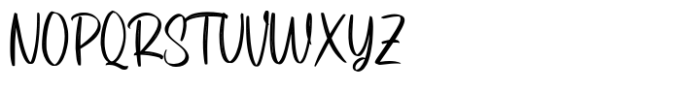 Junglewood Script Regular Font UPPERCASE