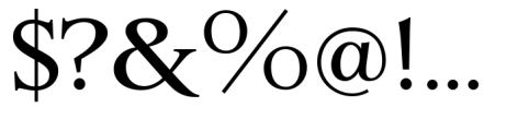 Jungz Font OTHER CHARS