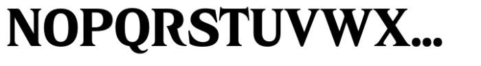Junigarden Serif Font UPPERCASE