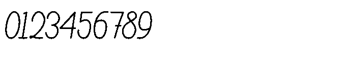 Junior High Handwriting Font OTHER CHARS