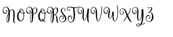 Junitha Font UPPERCASE