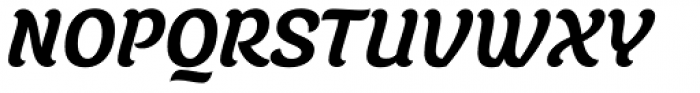 Juno Bold Italic Font UPPERCASE