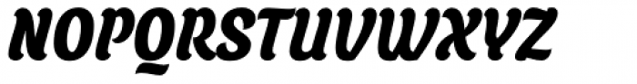 Juno Condensed Black Italic Font UPPERCASE