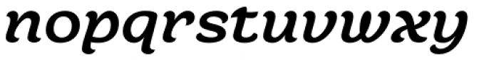 Juno Expanded Bold Italic Font LOWERCASE