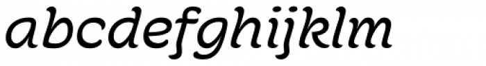 Juno Expanded Italic Font LOWERCASE