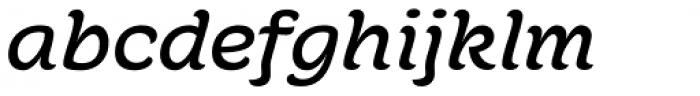 Juno Expanded Medium Italic Font LOWERCASE