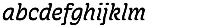 Juno Italic Font LOWERCASE