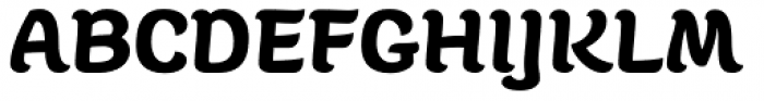 Juno Semi Expanded Black Font UPPERCASE