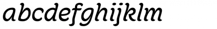 Juno Semi Expanded Italic Font LOWERCASE