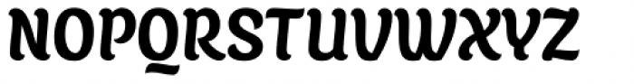 Juno Semicondensed Bold Font UPPERCASE