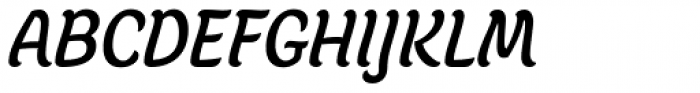 Juno Semicondensed Italic Font UPPERCASE