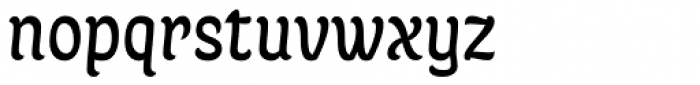 Juno Semicondensed Regular Font LOWERCASE