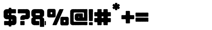 Junosky Rough Font OTHER CHARS