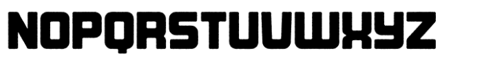 Junosky Rough Font LOWERCASE