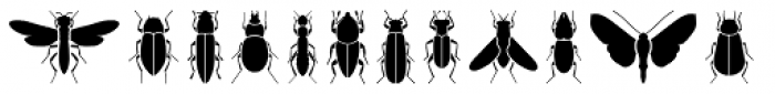 Just Bugs Font UPPERCASE