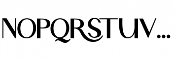 Justin Brown Monoline Serif Font UPPERCASE