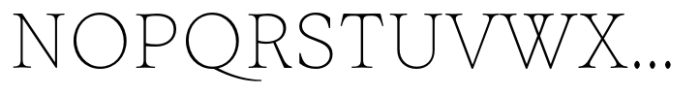Justinia Light Font UPPERCASE