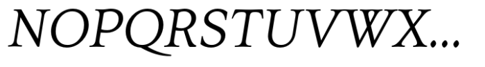 Justinia SemiBold Italic Font UPPERCASE