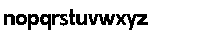 Juturu Blaarr Bold Font LOWERCASE