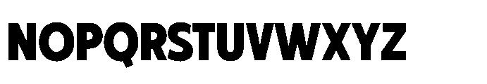 Juturu Blaarr Extra Bold Font UPPERCASE