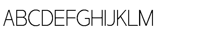 Juturu Blaarr Extra Light Font UPPERCASE
