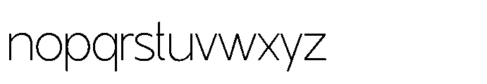 Juturu Blaarr Extra Light Font LOWERCASE