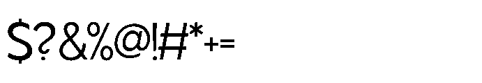 Juturu Blaarr Regular Font OTHER CHARS