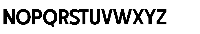 Juturu Blaarr Semi Bold Font UPPERCASE