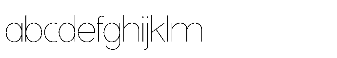 Juturu Blaarr Thin FONT