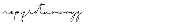 Juvenile Handwriting Regular Font LOWERCASE