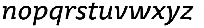Juvenis Text Italic Font LOWERCASE