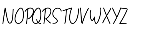 Juwitta Regular Font UPPERCASE